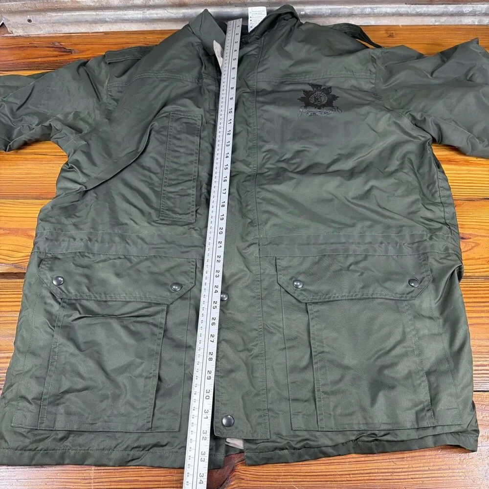 Vintage Carhartt Prof Tech Military Jacket Netherlands Marine Corps Mens L 1999
